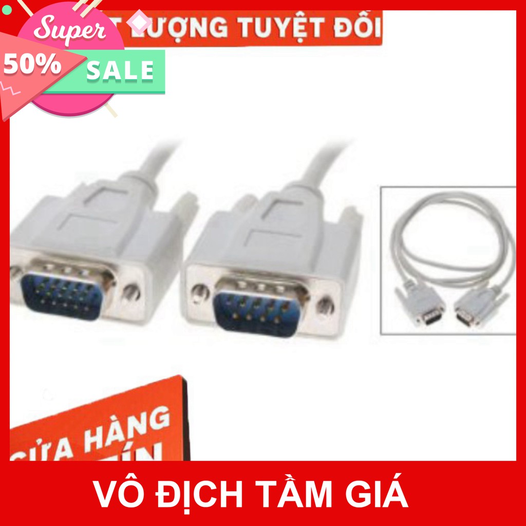 [Giá Sốc] Cáp Vga trắng 15m 20m 25m 30m ARIGATO Đảm Bảo Chất Lượng