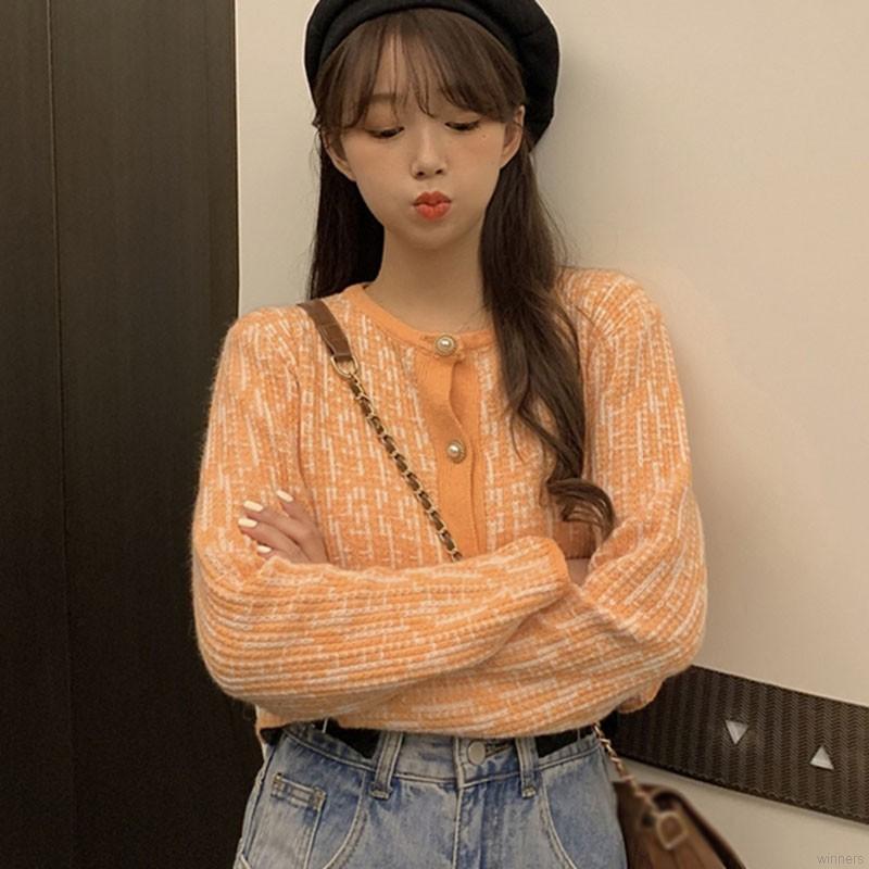 Áo Khoác Cardigan Dệt Kim Form Rộng In Họa Tiết Thời Trang Xinh Xắn Cho Nữ | BigBuy360 - bigbuy360.vn