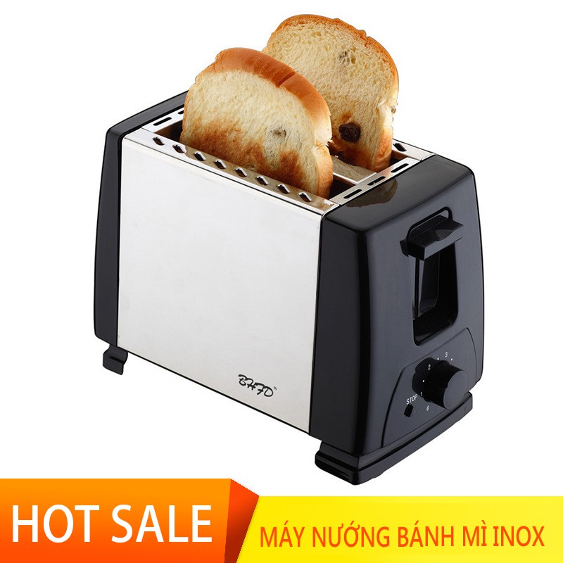 Máy nướng bánh mỳ tự động máy nướng bánh nướng 6 mức nhiệt tùy chỉnh máy làm bánh ăn sáng OT73*