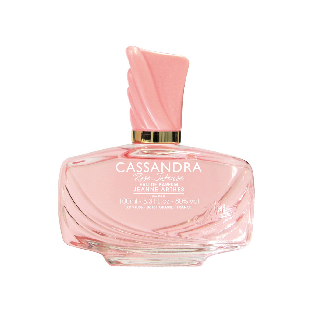 Bộ nước hoa Pháp Jeanne Arthes - CASSANDRA ROSE INTENSE 100ml và sữa dưỡng thể 150ml - Mùi hương hoa hồng | Thế Giới Skin Care