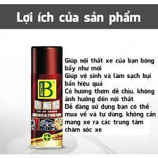 Chất tẩy đánh bóng nội thất xe hơi hương chanh 450ml