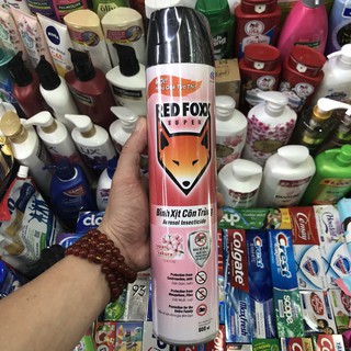 Xịt muỗi-gián-kiến Red Foxx 600ml