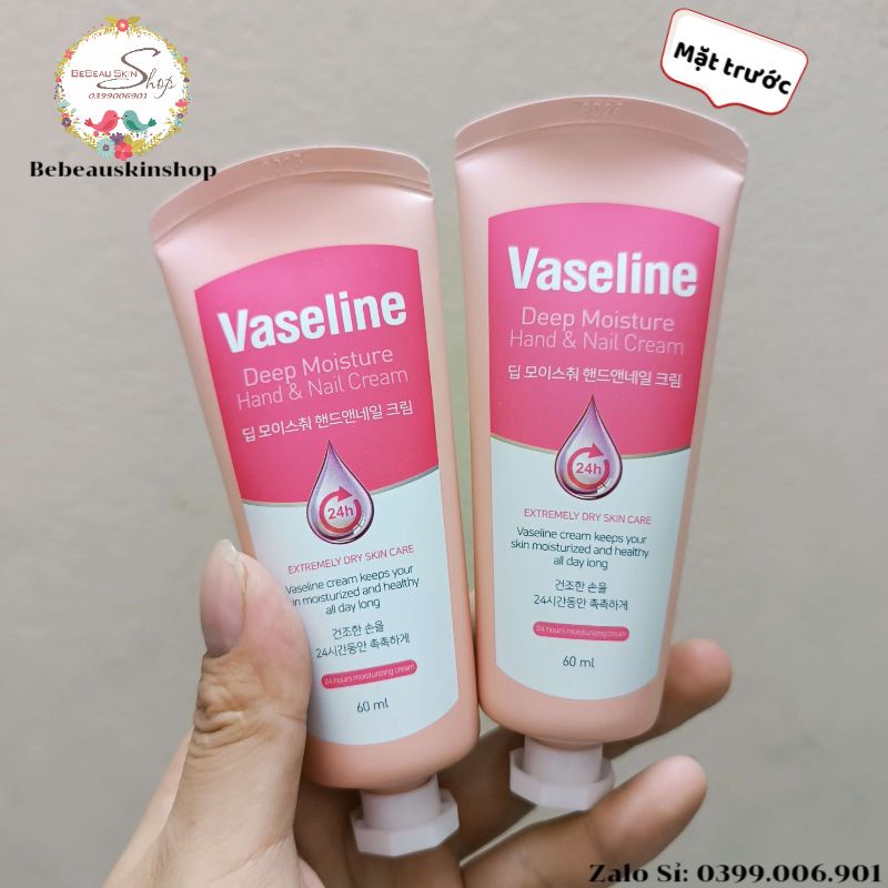 Kem dưỡng da tay và móng Vaseline Deep Moisture Hand &amp; Nail Cream