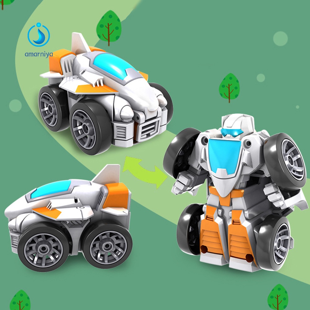 Đồ chơi xe biến hình rô bốt mini dành cho trẻ em