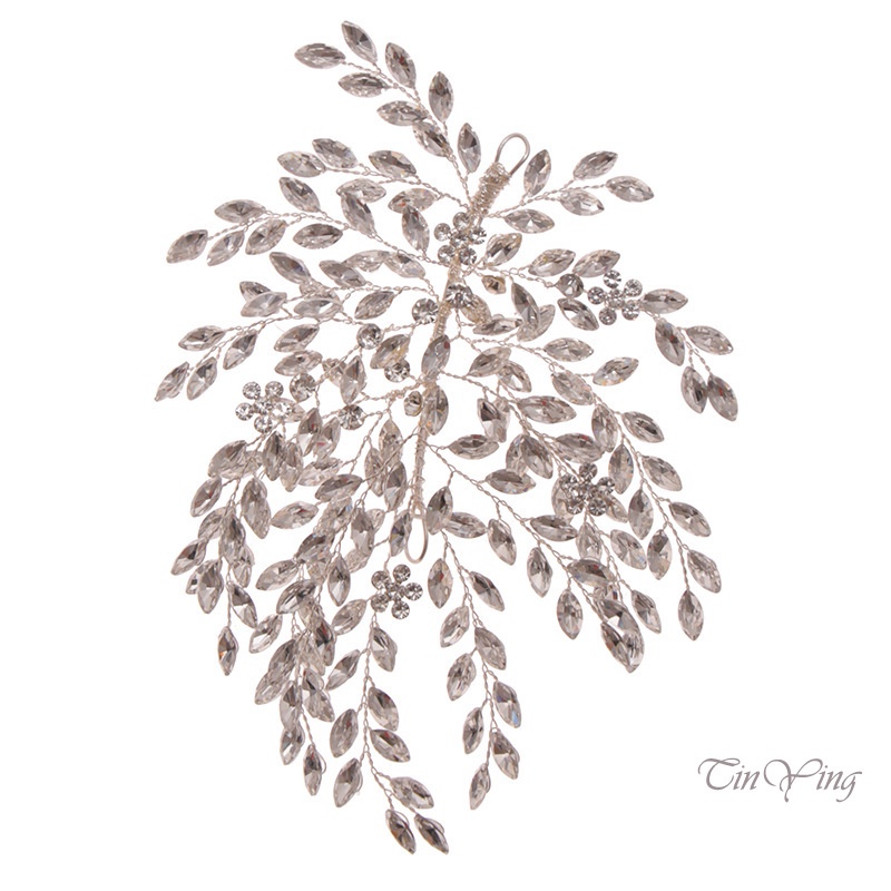 GETNOIVAS Băng Đô Cài Tóc Họa Tiết Lá Thời Trang Cho Nữ