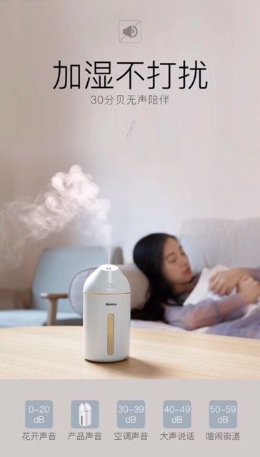 Máy phun sương tạo ẩm Mini Baseus-aroma.