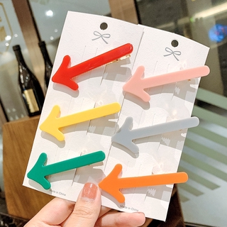 Kẹp tóc hình mũi tên màu sắc ngọt ngào hợp thời trang
