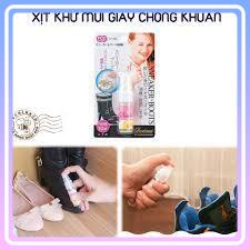 [Hàng Nhật nội địa] Chai xịt khử mùi giày mini 10ml Sanada