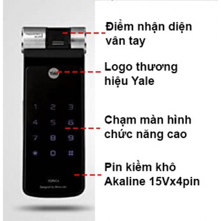 KHÓA VÂN TAY YALE YDR414