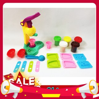 ĐỒ CHƠI TRẺ EM - MÁY LÀM KEM ĐẤT SÉT TRỘN MÀU CÓ CÔNG THỨC