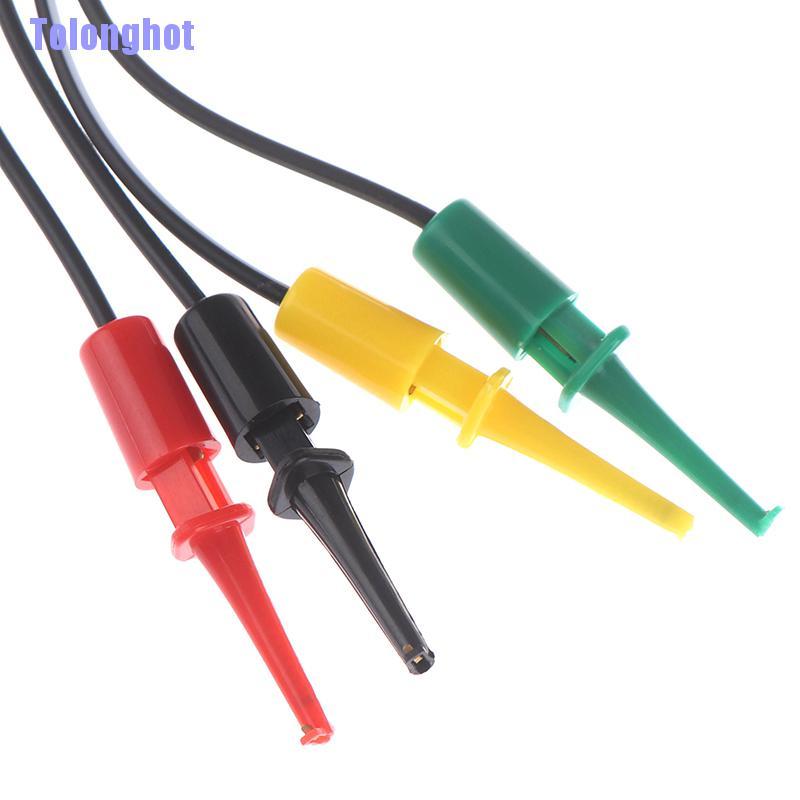 Tolonghot> 1Pc Alligator Clips Banana Plug Connection Port Power Supply Test Lead Cable Kit