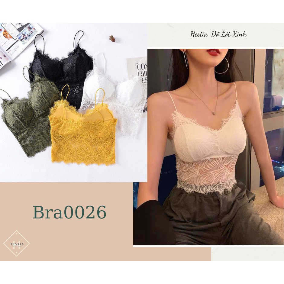 Áo Lót Nữ ❤️FREESHIP❤️ Áo Bra ren hoa gợi cảm tôn vòng một sexy quyến - BRA REN LỬNG