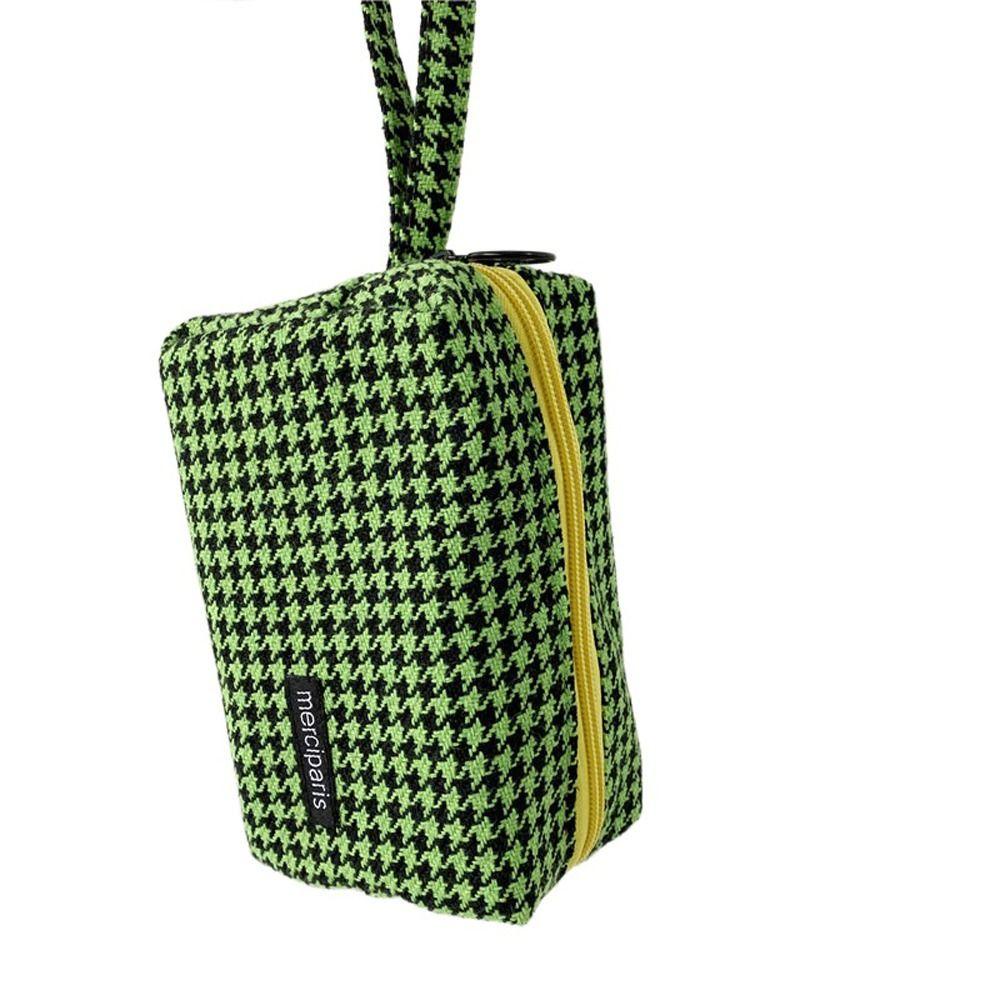 Túi Đựng Bút / Đồ Trang Điểm Đa Năng Sức Chứa Lớn Có Dây Đeo Cổ Tay