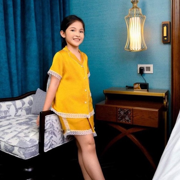 Bộ Ngủ Pijama Lụa Cao Cấp Cộc Tay BN17 Đồ Bộ Mặc Nhà Boody