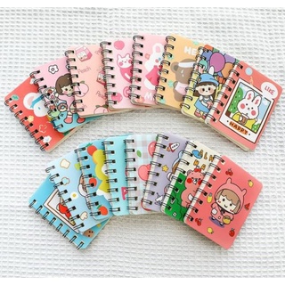 Sổ lò xo a7, sổ tay mini nhiều hình dễ thương