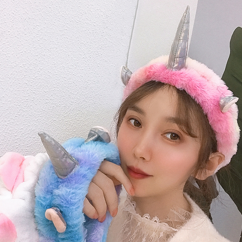 Băng Đô Hình Sừng Kỳ Lân Dễ Thương Cho Nữ
