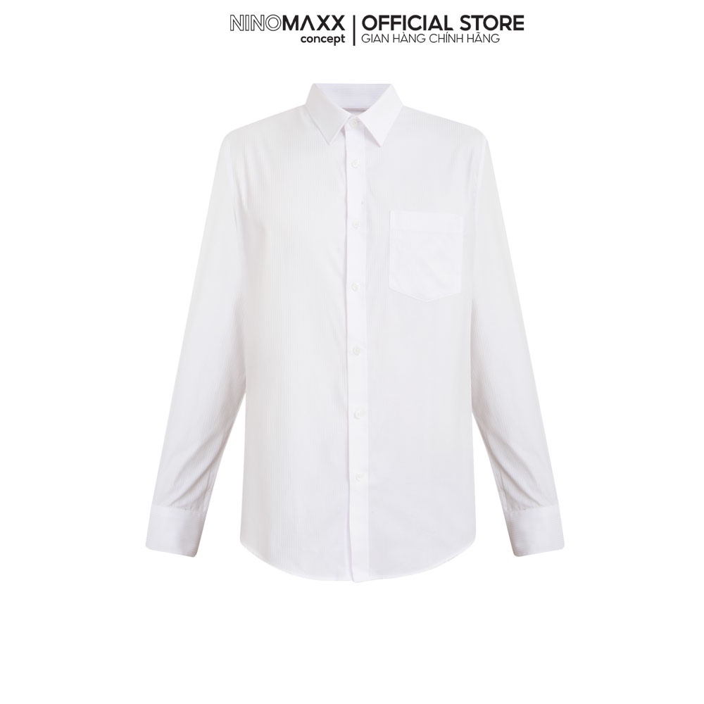 N&amp;M CLUB Áo Sơ Mi Nam Tay Dài chất liệu cotton poly 2106001