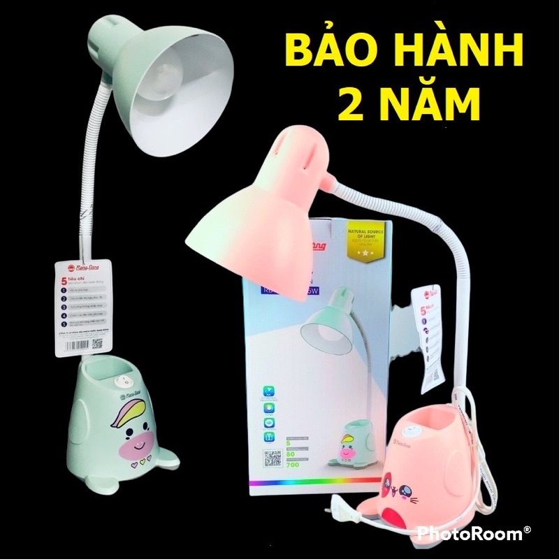 Đèn học Rạng Đông chống cận tặng kèm bóng siêu sáng siêu tiết kiệm điện