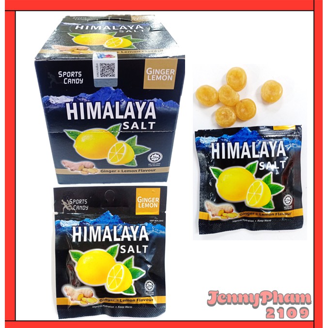 Combo 1 Hộp Kẹo Ngậm Chanh Muối Gừng Himalaya