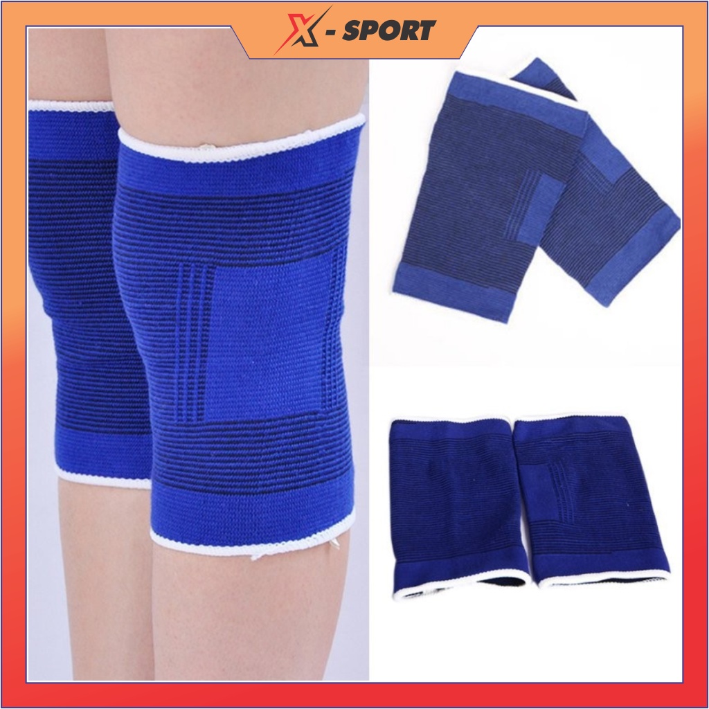 Băng gối bảo vệ đầu gối cho hoạt động thể thao - Bó Gối Thể Thao Cao Cấp. Gối Xanh