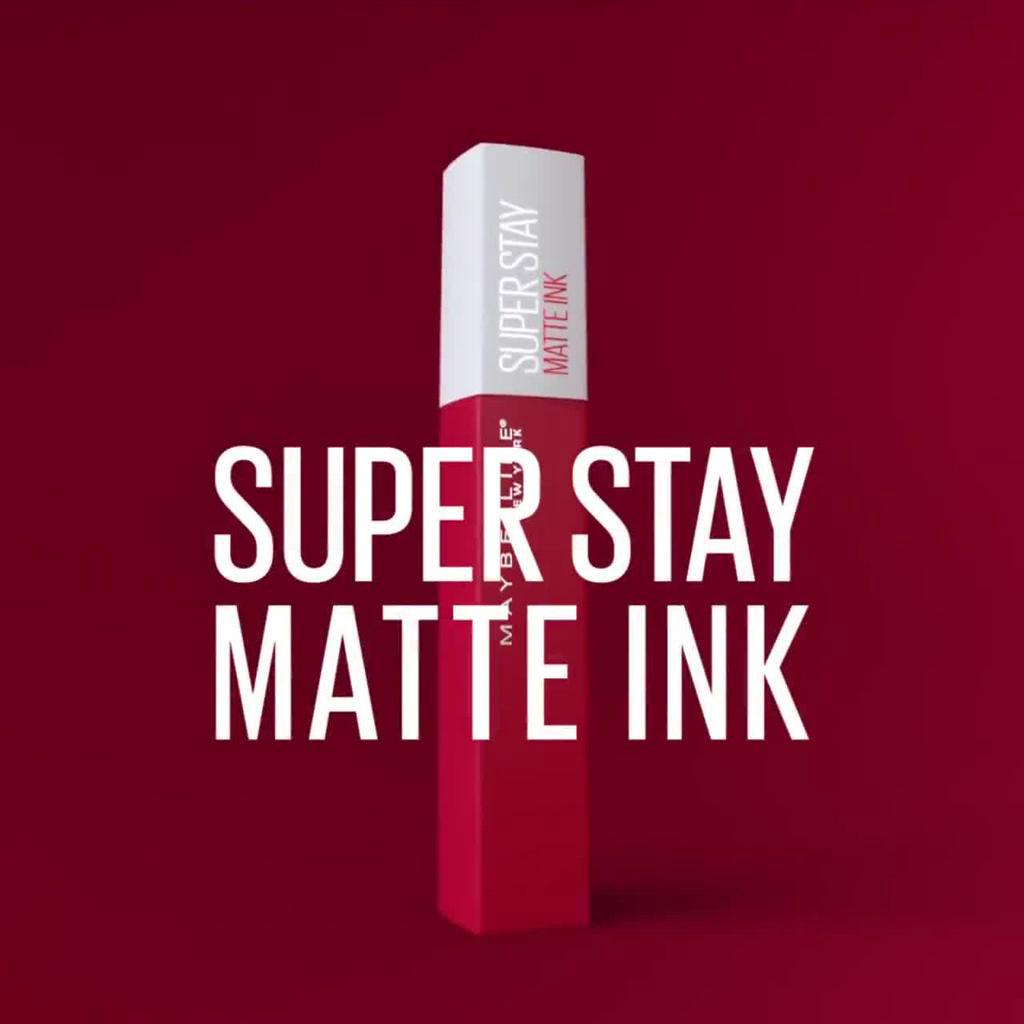 Son Kem Lì 16h Lâu Trôi Maybelline New York Super Stay Matte Ink City Edition Lipstick 5ml | BigBuy360 - bigbuy360.vn