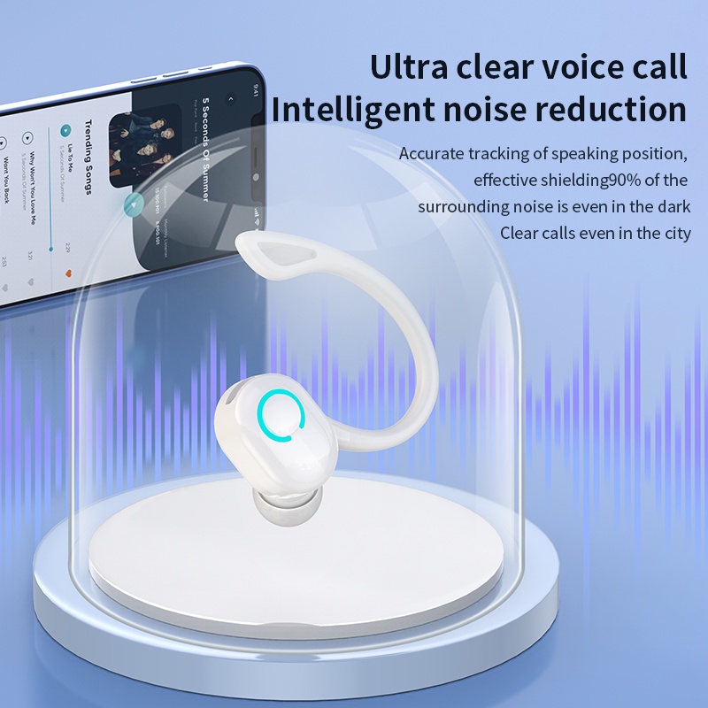 Tai nghe không dây 5.2 Móc Vành Tai Chống Ồn