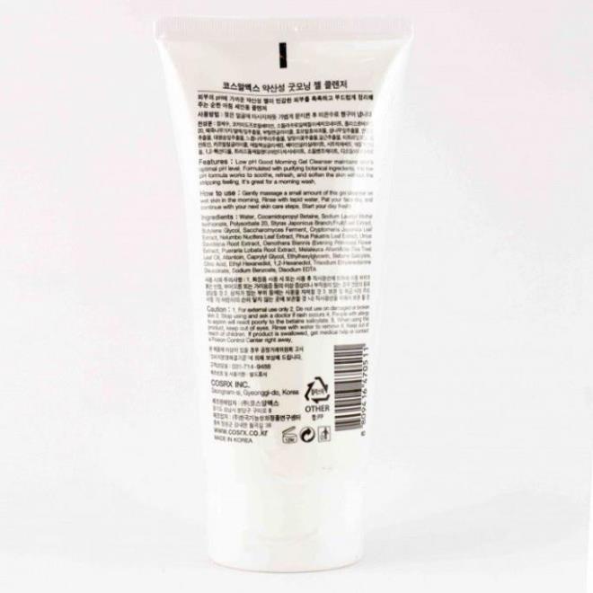Sữa rửa mặt Cosrx Low Ph Good Morning Gel Cleanser 150ml a | BigBuy360 - bigbuy360.vn