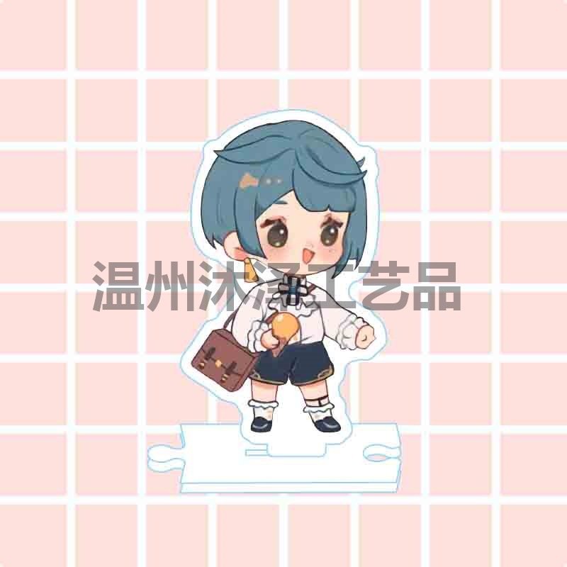Mô hình Standee Mini GENSHIN IMPACT ver DẠO PHỐ tượng acrylic standee game mica chibi trang trí trưng bày