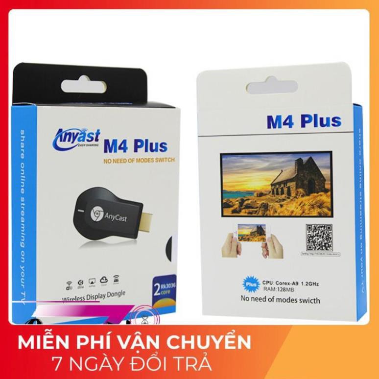 [FREESHIP] Thiết Bị Kết Nối Điện Thoại Với Tivi - HDMI không dây anycast M2 Plus- M4 plus -  M9 Plus -M12K Plus