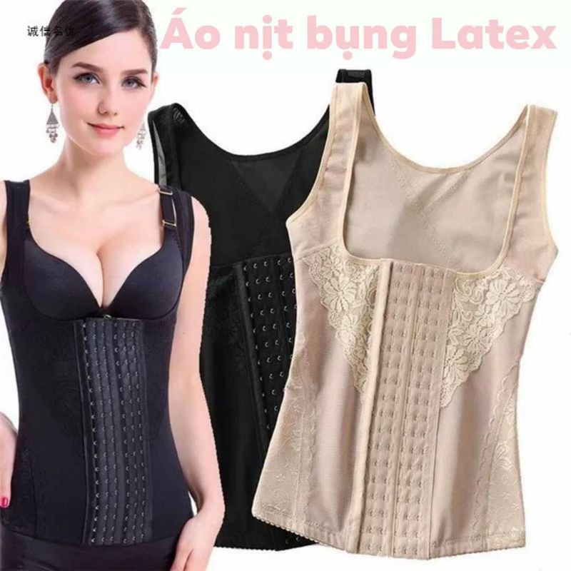 Đai nịt bụng siết eo, giảm mỡ nâng ngực, áo gen nịt bụng địn hình