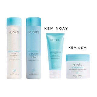 Bộ kem dưỡng ẩm ngày đêm Nuskin
