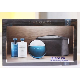 Bộ nước hoa Giftset Bvlgari Roma Aqva Pour Homme 4PC