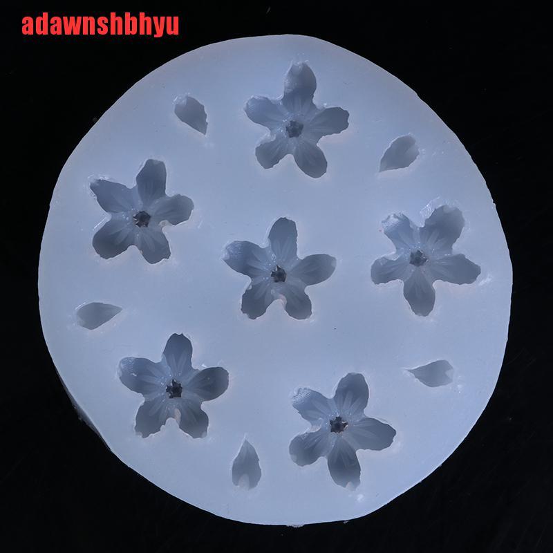 1 Khuôn Nhựa Làm Trang Sức Hình Bông Hoa