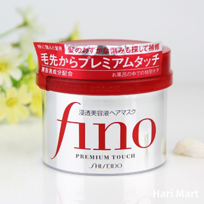 Kem ủ tóc Fino Shiseido Premium Touch giúp tóc suôn mượt