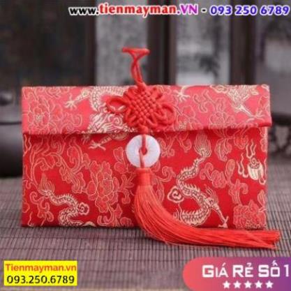 SẴN HÀNG Bao Lì Xì Vải Gấm Cao Cấp - Bao Dọc - Bao Ngang Lì Xì Tết Sang Chảnh