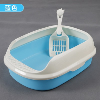 KHAY VỆ SINH MÈO - KHAY ĐỰNG CÁT VỆ SINH CHO MÈO KÈM XẺNG - THAU CÁT VỆ SINH CHO MÈO