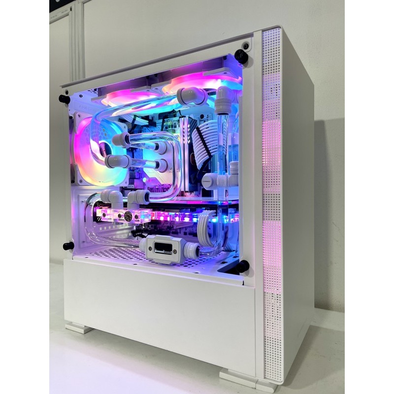 Case Pc full trắng i5 9400f 16gb ram 1060 6gb