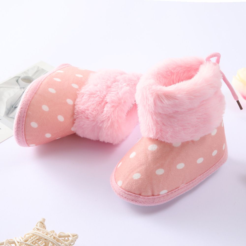 Giày bốt cổ cao đế mềm chống trượt cho bé trai và bé gái MIHAN1