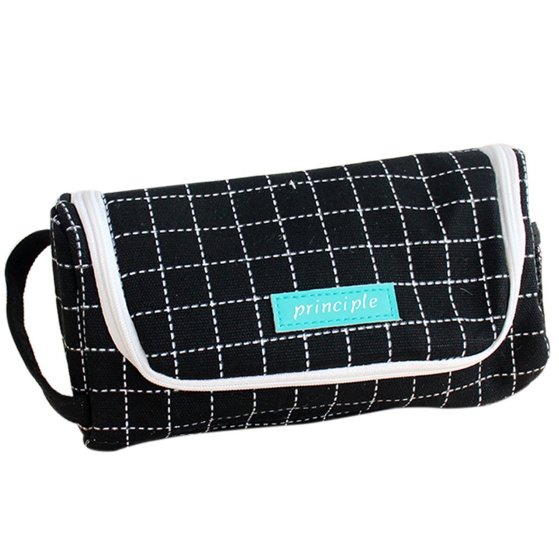 Túi Đựng Bút Bằng Vải Bạt Sức Chứa Lớn Cho Chil