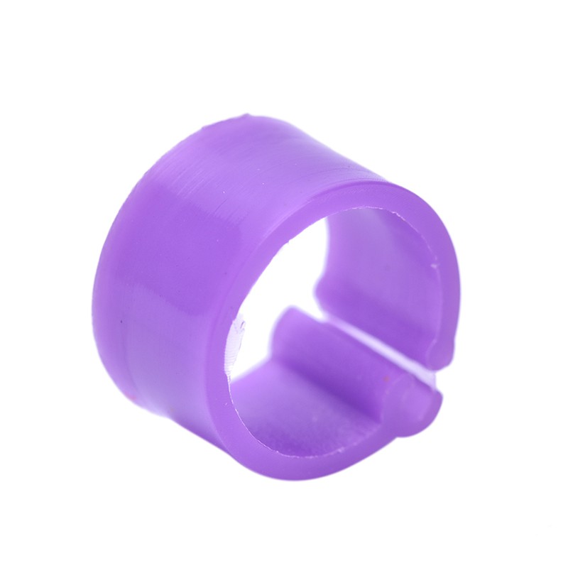 100 nhẫn khoá xích chân gia cầm/ chim 8mm