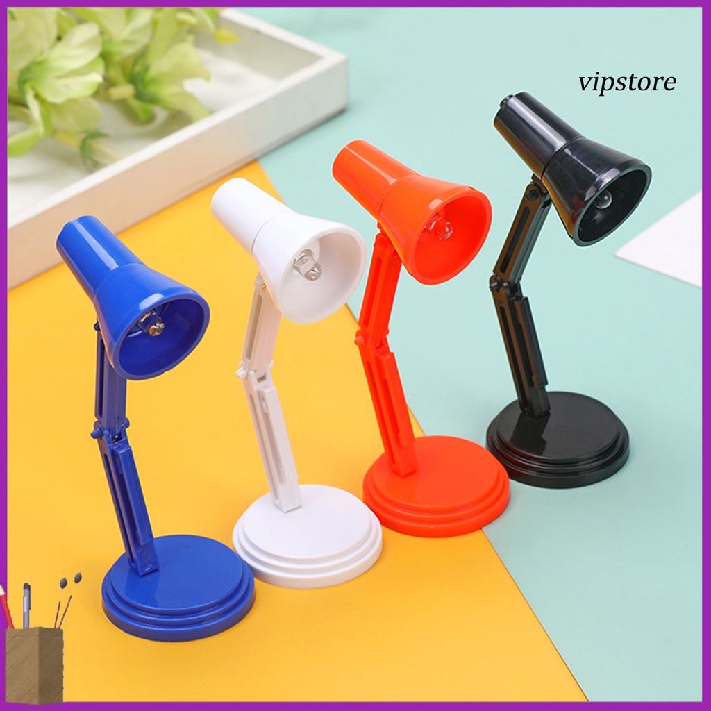 Đèn mini để bàn bảo vệ mắt bằng nhựa có thể gấp gọn tiện dụng cho học sinh/sinh viên