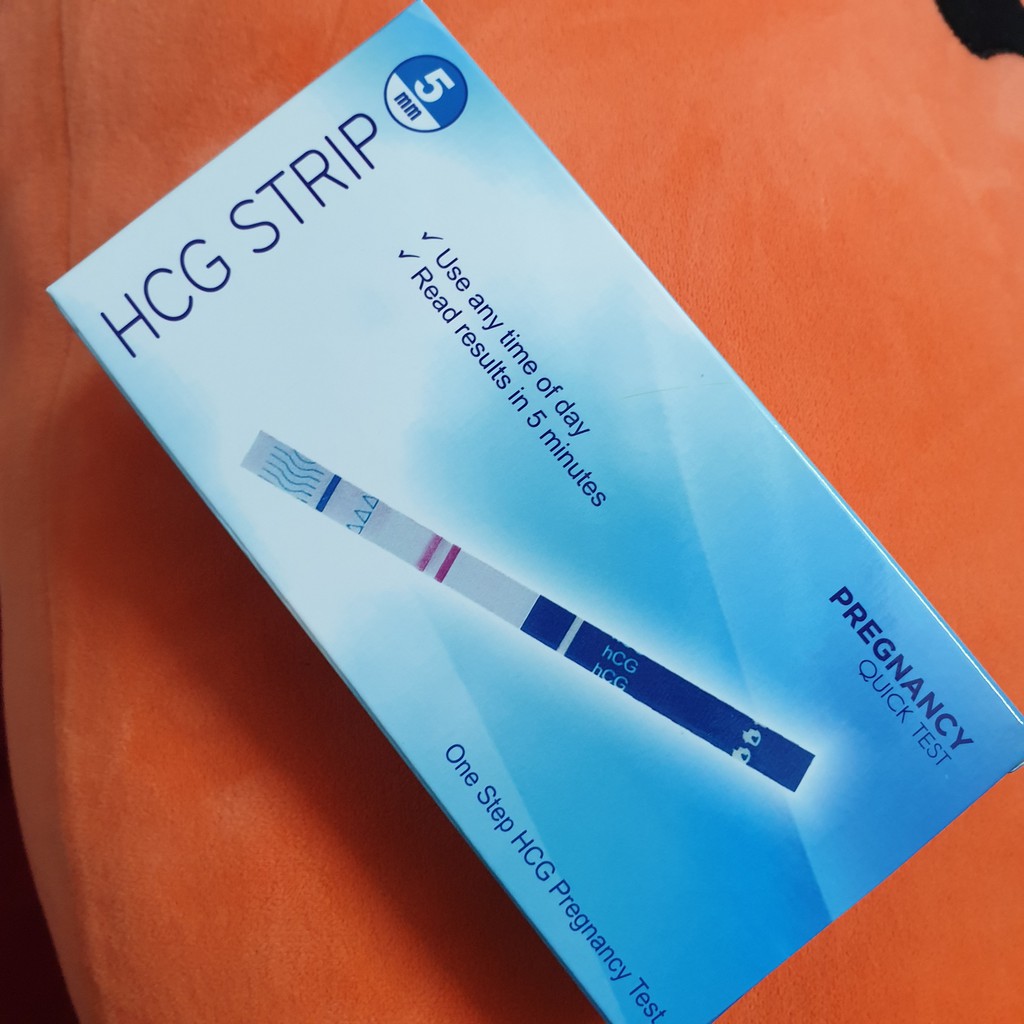 Que thử thai HCG STRIP Nhanh Chính xác - Che tên sản phẩm khi giao hàng