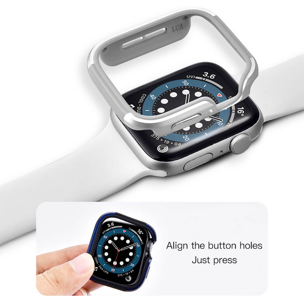 ỐP VIỀN APPLE WATCH SERIES 6 / 5 / 4 / SE NHÔM CNC COTEETCI