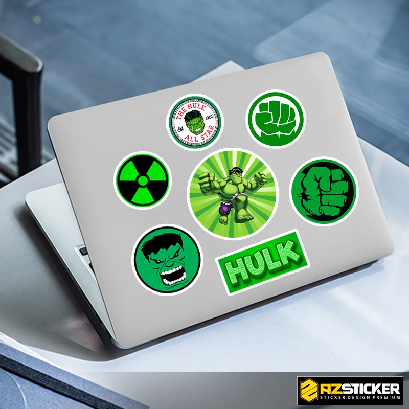 [100+ Hình] Sticker Siêu Anh Hùng Hulk Chống Nước Chống Phai Màu | STK100 | Hình Dán Mũ Bảo Hiêm Điện Thoại Bình Nước
