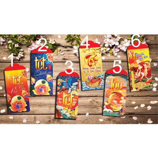 [Ảnh thật + Video]Combo 50 Bao Lì Xì Tết 2022 Theo Yêu cầu