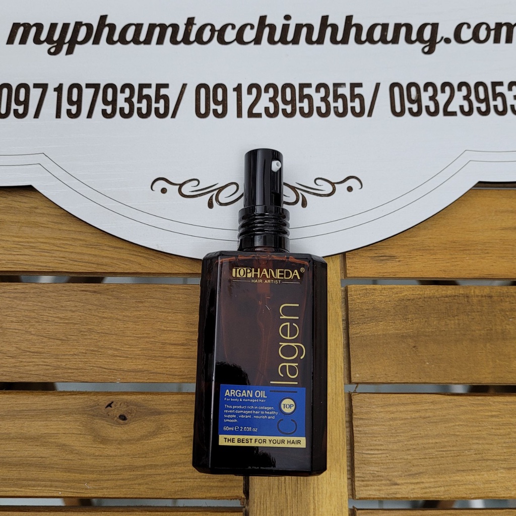 Dầu dưỡng tóc Haneda collagen chính hãng công ty Thái Hương 60ml