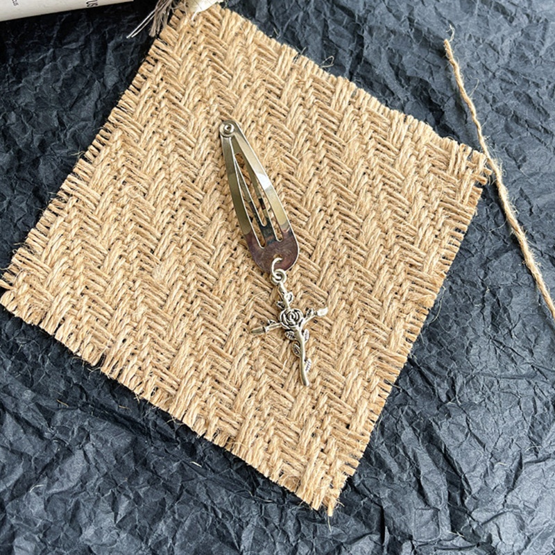 Kẹp Tóc Kim Loại Phong Cách Gothic Cổ Điển