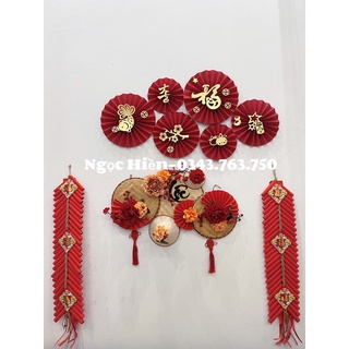 Set trang trí tết