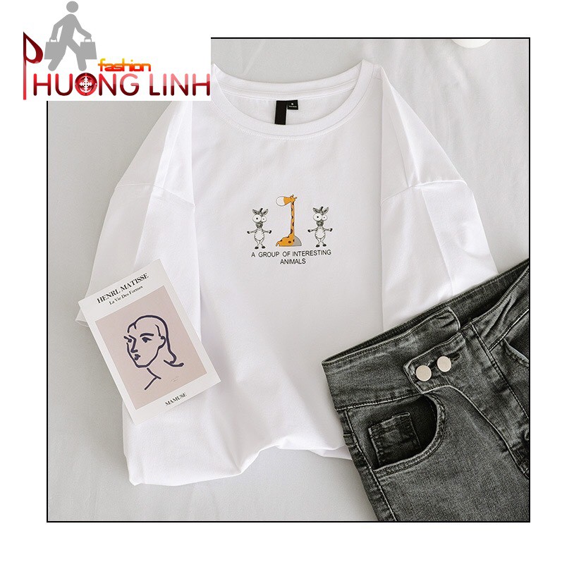 Áo thun nam nữ hình hưu cao cổ form rộng tay lỡ - Thời Trang Phương Ling - Bảo hành 7 ngày -120520201019 | BigBuy360 - bigbuy360.vn