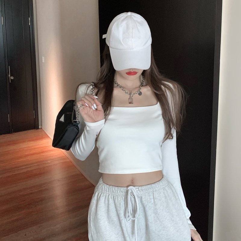 Áo thun IELGY tay dài in nhiều màu phong cách sành điệu tùy chọn